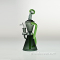 Νέο σχεδιασμό Mini Dab Oil Rig Glass Glass Beaker Smoild Water Pipe σε αξεσουάρ μπολ 14mm